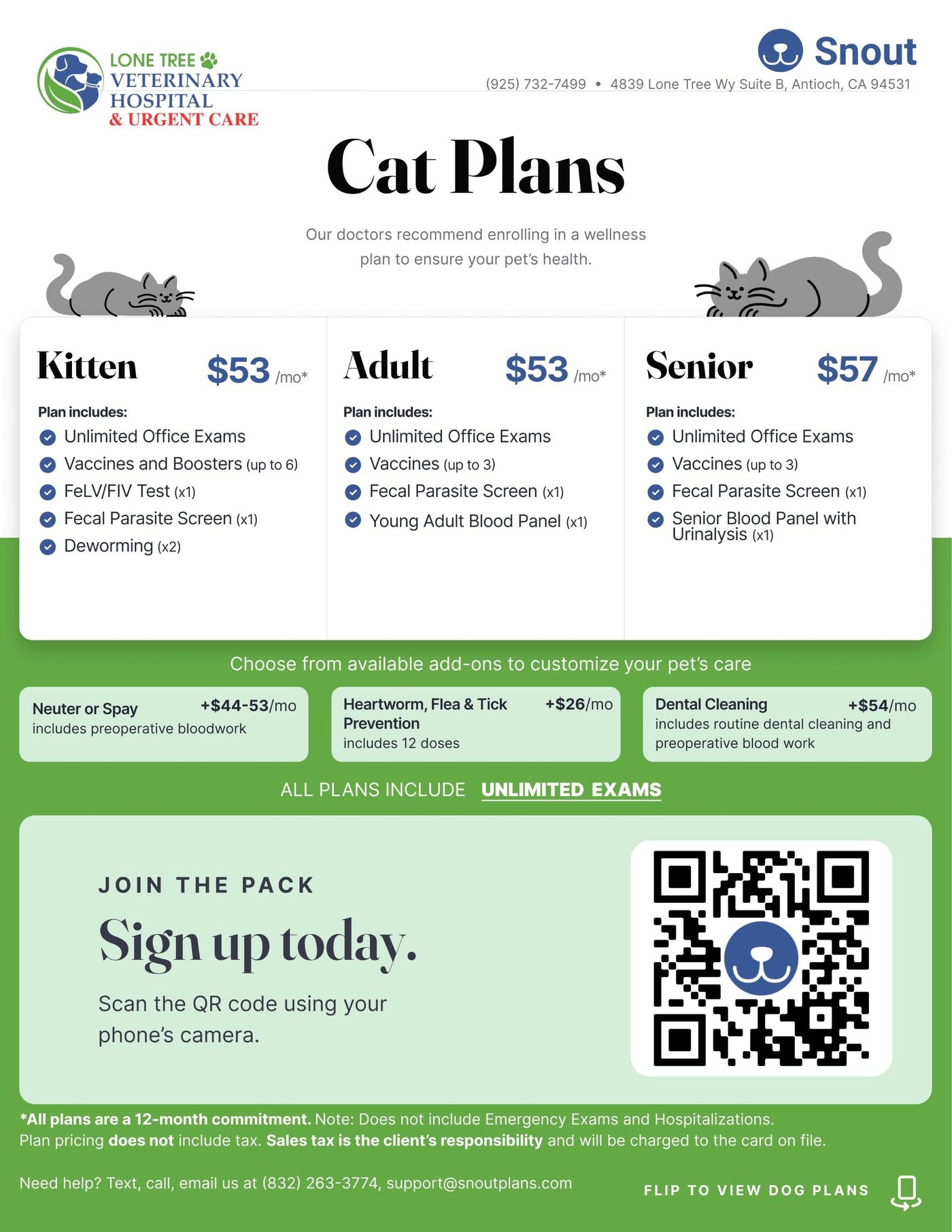 Cat Plans